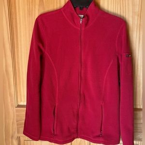 LL Bean women's fleece, full-zip Size L Excellent Condition